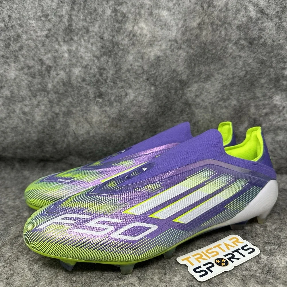 Adidas Adizero F50 Elite LL FG Soccer Cleats Mens Size 6 Purple Radiant Blaze